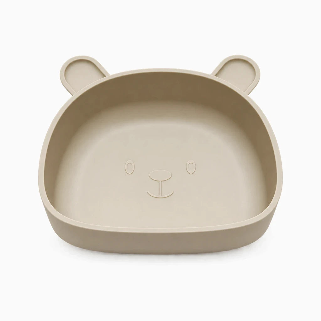 Ensemble d'assiettes silicone bébé multicolores résistant à la chaleur du repas