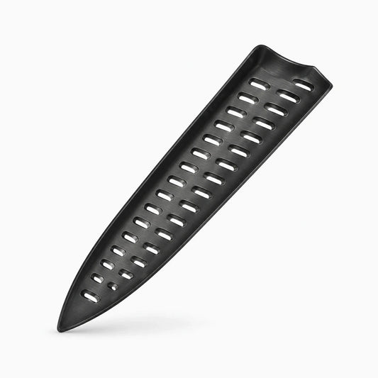 Étui de protection rigide noir pour couteau japonais santoku, gaine de rangement avec coque protectrice