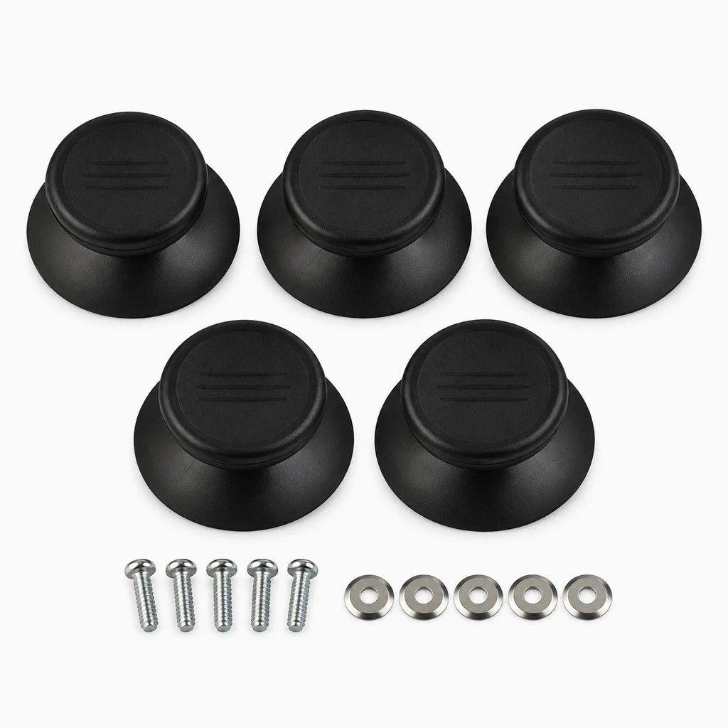 Lot de 5 boutons de remplacement pour couvercle de casserole en verre ou métal