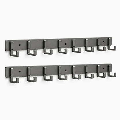 Crochet cuisine aluminium fixé surface lisse retrait sans trace ni outil