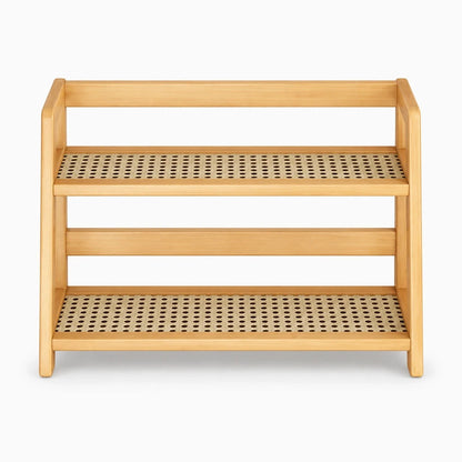 Étagère de rangement cuisine avec structure bois, idéale pour garder épices visibles et accessibles