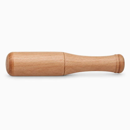 Pilon en bois de cuisine vu de profil