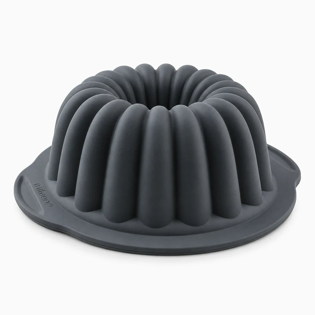 Moule à kouglof en silicone, forme couronne cannelée