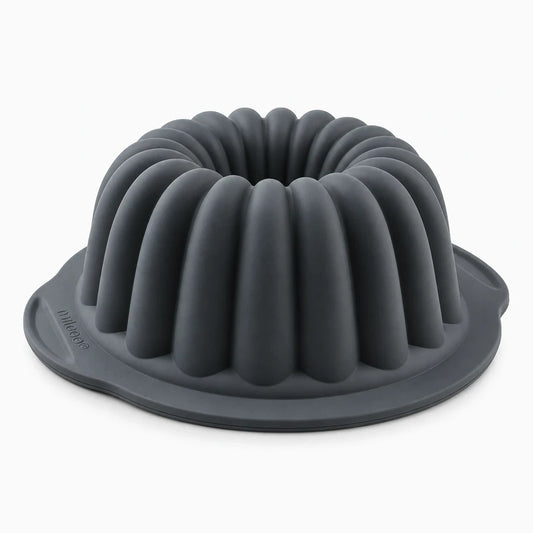 Moule à kouglof en silicone, forme couronne cannelée