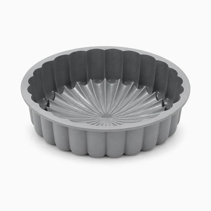 Moule charlotte aux fraises en silicone souple, démoulage facile pour desserts ronds