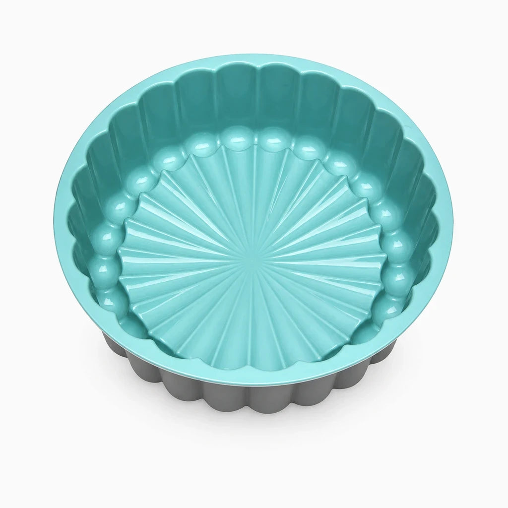 Moule charlotte silicone avec parois lisses, compatible four et congélateur