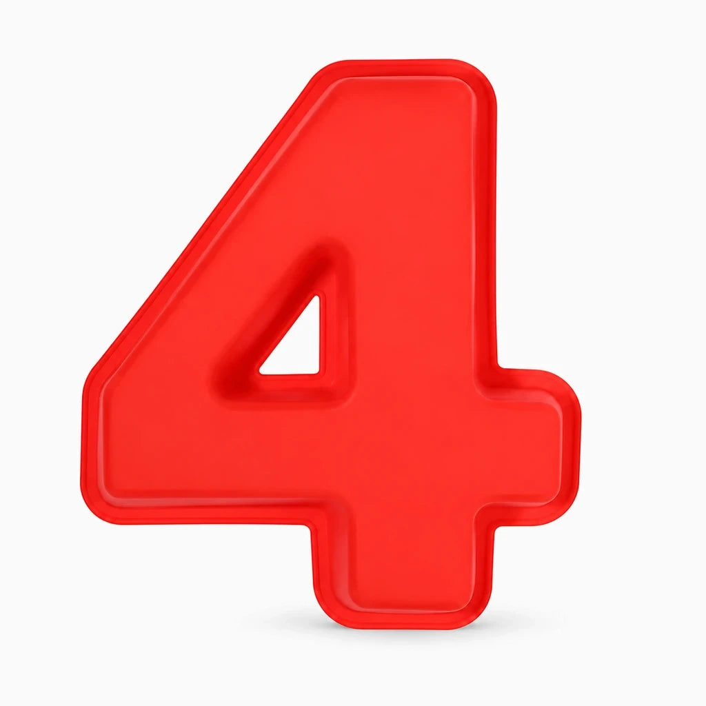 Number cake moule en silicone souple, chiffres de 0 à 9 pour gâteaux d'anniversaire et mariage