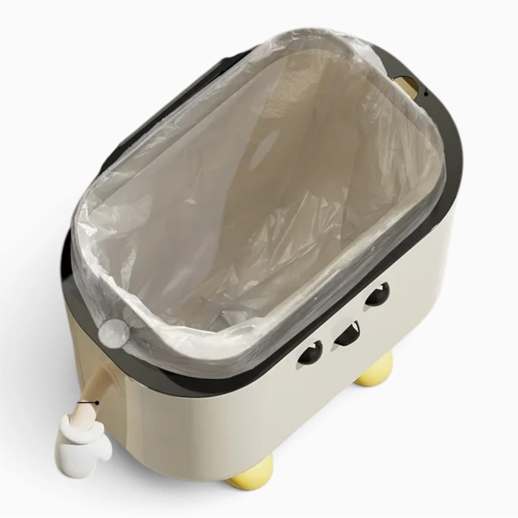 Conteneur à compost adaptable pour cuisine, disponible en plusieurs capacités selon les besoins