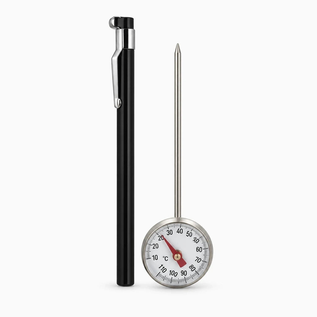 Sonde cuisine en acier inoxydable avec écran numérique pour mesurer la température des aliments