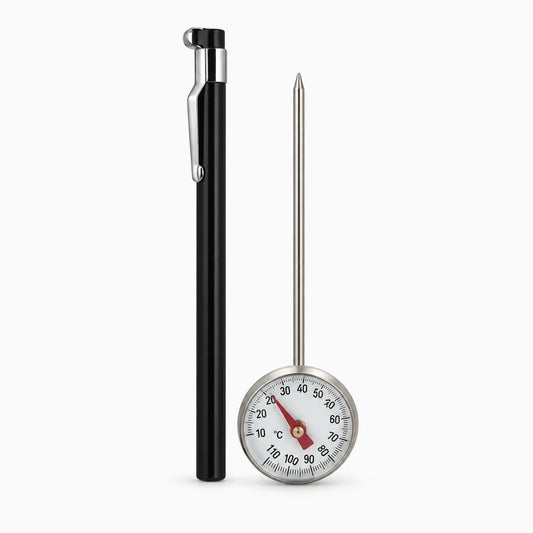 Sonde cuisine en acier inoxydable avec écran numérique pour mesurer la température des aliments