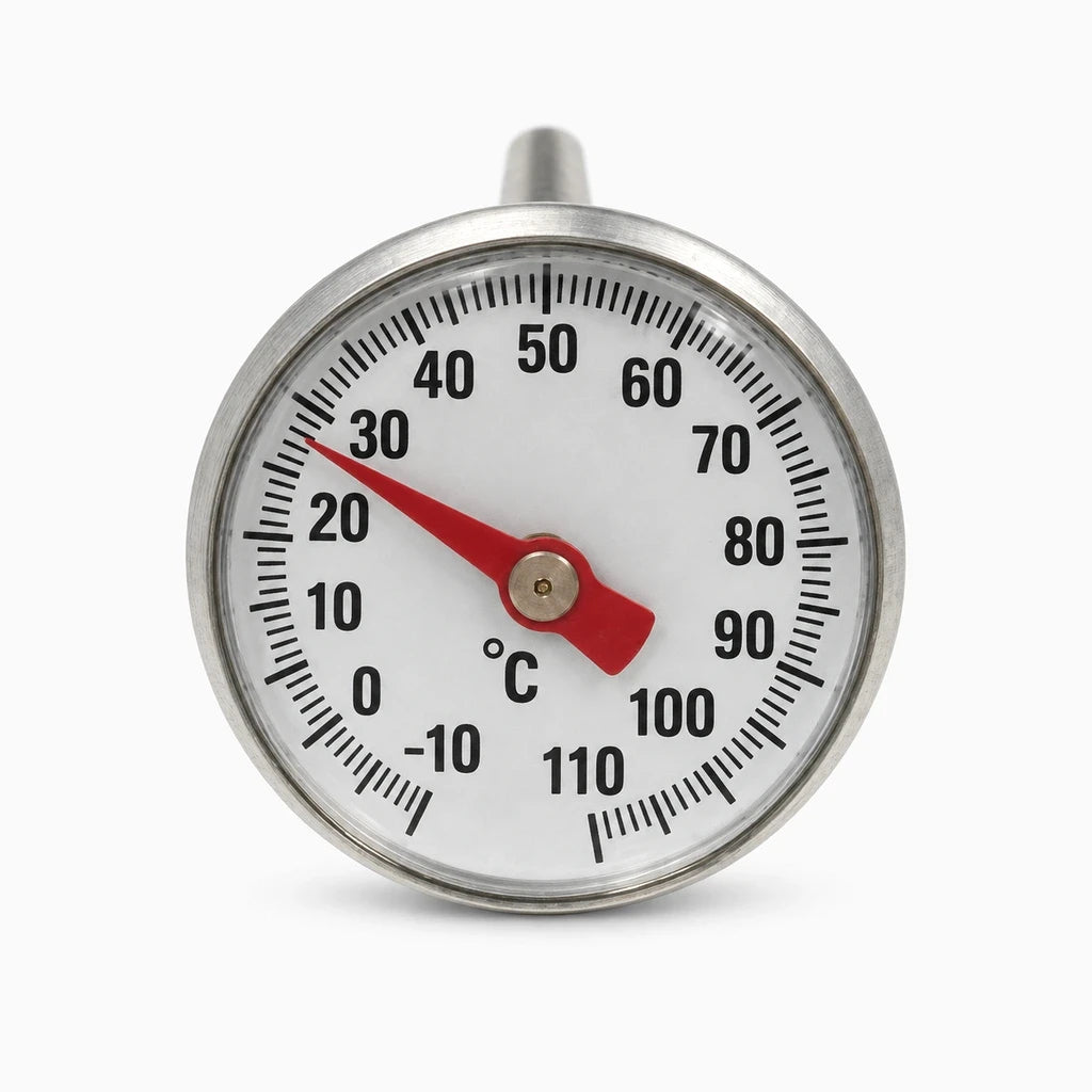 Sonde de cuisson compacte avec pointe métallique fine, idéale pour tester la viande et les sauces