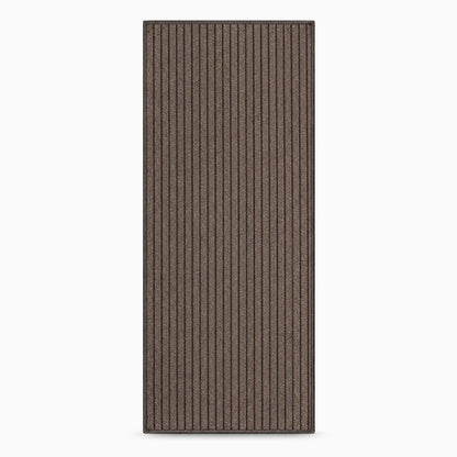 Tapis de passage long à rayures, revêtement stable pour sol mouillé en cuisine