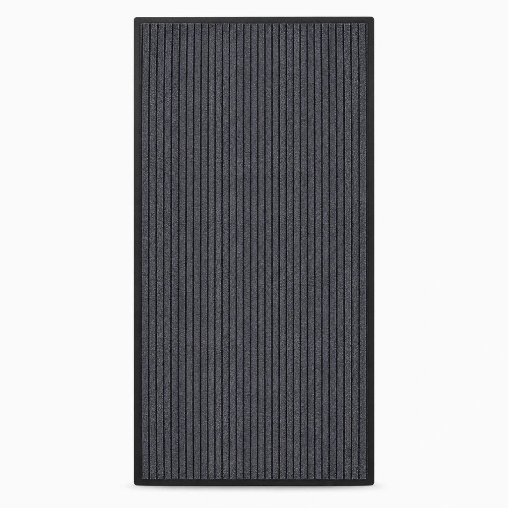 Tapis antidérapant en matière durable, installation devant plaque de cuisson