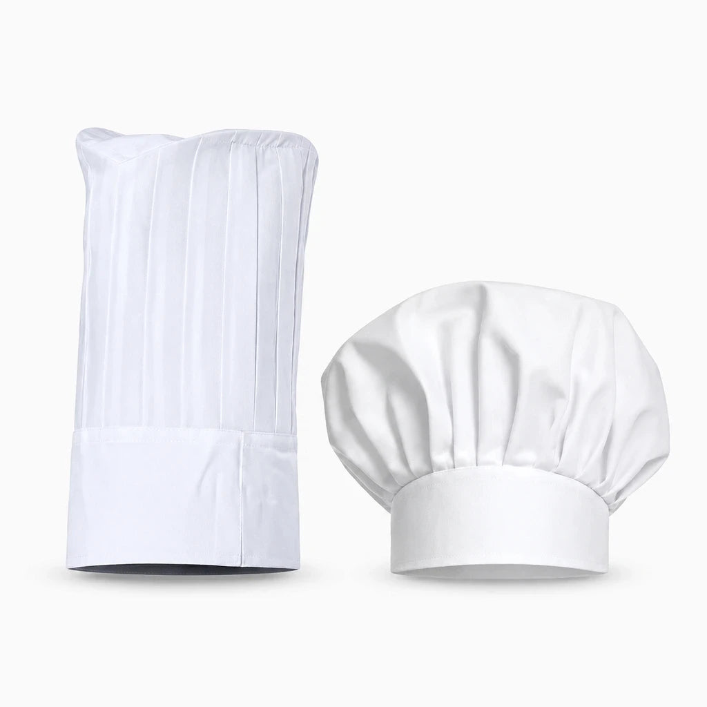 Toque de cuisine avec maintien stable pour service sans gêne