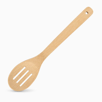 Set complet de cuillères à café et spatule en bois aux manches allongés